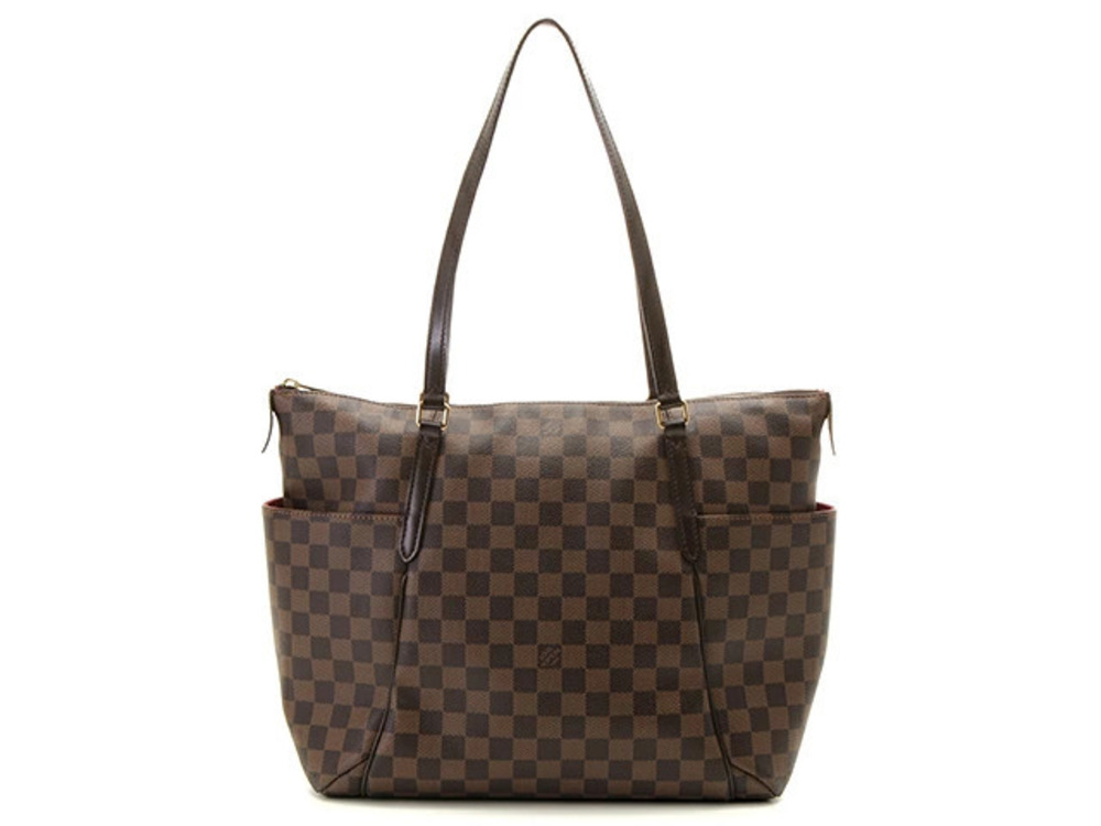LOUIS VUITTON Totally Damier Ebene Brown Tote Bag